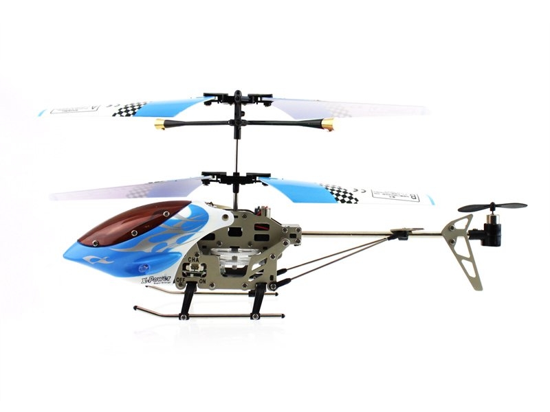 SH6020-1-B - SWIFT 3CH Helicopter with Gyro System (Blue)